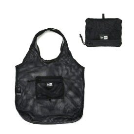 NEW ERA｜ニューエラ エコトートバッグ 22L パッカブル ブラック 14521337 [(約)高さ350 × 幅340 × 奥行120mm]