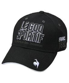 ルコック｜le coq メンズ 定番ロゴキャップ ブラック LG5SCP00M [メンズ /フリーサイズ(57-59cm)]