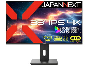 JAPANNEXTbWplNXg JAPANNEXT 28C` IPSpl 4Ktj^[ JN-IPS28U-HSPC9-DL HDMI DP USB Type-C(ő90Wd) LAN HDR sRGB:100% DCI-P3:90% fCW[`F[ڑΉ  s{bg@\ y2