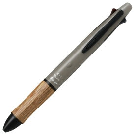 PILOT｜パイロット 4+1Wood アースカラー 多機能ペン [0.5mm] ソイルベージュ BH41FW-155-SBE