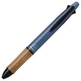PILOT｜パイロット 4+1Wood アースカラー 多機能ペン [0.5mm] ラグーンブルー BH41FW-155-RL