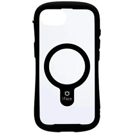 HAMEE｜ハミィ iPhone 16e iFace Reflection MagSynq 強化ガラスクリアケース iFace ブラック 41-988602