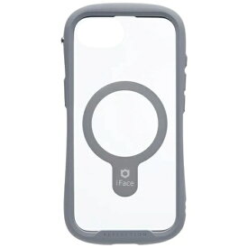 HAMEE｜ハミィ iPhone 16e iFace Reflection MagSynq 強化ガラスクリアケース iFace グレー 41-988619