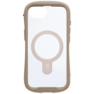 HAMEE|ハミィ iPhone 16e iFace Reflection MagSynq 強化ガラスクリアケース iFace ベージュ 41-988626