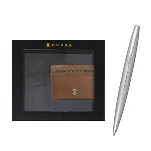 �N���X�bCROSS �{�[���y�� �J�[�h�P�[�X(�u���E��) �t�M�t�gBOX�Z�b�g ATX �s���A�N���[�� N882-2/CBR