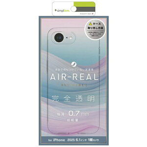 gjeBbTrinity iPhone 16emAIR-REAL INVISIBLEn ɔyʃP[X NA TR-IP25S-ARP-CL