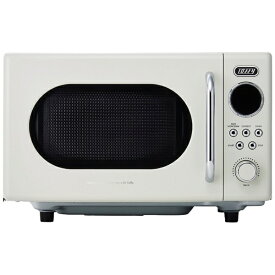 【エントリーで最大全額ポイント還元｜8/11まで】 LADONNA｜ラドンナ 電子レンジ 横開きフラット庫内 ASH WHITE K-DR3-AW [16L /50/60Hz]