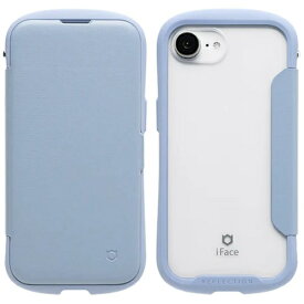 HAMEE｜ハミィ iPhone 16e iFace Reflection ダイアリー ポリカーボネート クリアケース iFace ペールブルー 41-988671