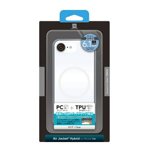 �p���[�T�|�[�g�bPOWER SUPPORT iPhone 17e/16e �P�[�X Air Jacket Hybrid �N���A PLSE-31