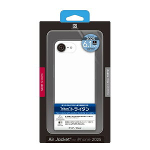 �p���[�T�|�[�g�bPOWER SUPPORT iPhone 17e/16e �P�[�X Air Jacket �N���A PLSE-71