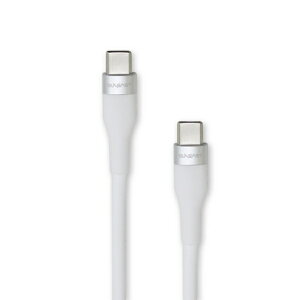 SUNEASTbTC[Xg PD 60W Ή USB Type-C to Type-CP[u 2m zCg 炩 VR[f SE-KB060CC0003WHF [USB Power DeliveryΉ]