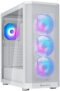 SilverStonebVo[Xg[ PCP[X [ATX /Micro ATX /Mini-ITX] FARA 514X zCg SST-FA514X-WG