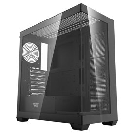 darkFlash｜ダークフラッシュ PCケース [ATX /Micro ATX /Mini-ITX] DS900 ブラック DS900-BLACK+TYPE-C