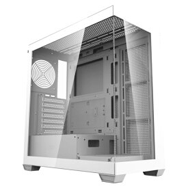 darkFlash｜ダークフラッシュ PCケース [ATX /Micro ATX /Mini-ITX] DS900 ホワイト DS900-WHITE+TYPE-C
