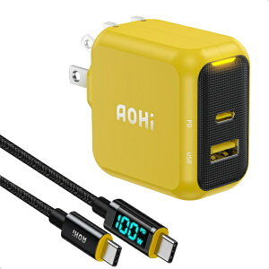 AOHI PD-USB[d P[uZbg Magcube PRO 67W USB A×1|[g USB C×1|[g PC/^ubg/gѓdb 67W}[d CG[ RE-JEMP67YL2