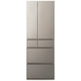 【30000円OFFクーポン配布中｜6/27-7/21】 Panasonic｜パナソニック 冷蔵庫 HYタイプ ヘアラインシャンパン NR-F55HY2-N [幅65cm /551L /6ドア /観音開きタイプ /2025年]【無料延長保証&無料基本設置料】