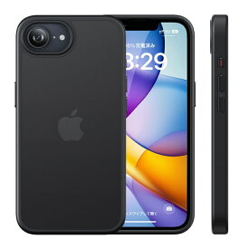 NIMASO｜ニマソ iPhone 16e TPU+PCケース 艶消し ブラック NI-D1-SEES0210