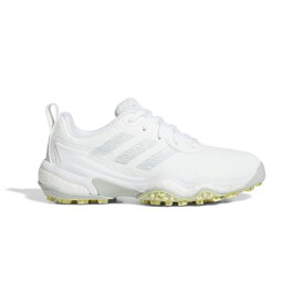 アディダス｜adidas レディース ゴルフシューズ コードカオス 25 CODECHAOS 25 Fホワイト×ワンダーシルバー×パウダーイエロー NKZ94 [レディース /24.5cm /幅:2E]