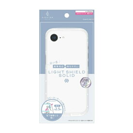 トリニティ｜Trinity iPhone 16e ajouter アジュテ ［LIGHT SHIELD Solid］ 超精密設計 衝撃吸収 ハイブリッドクリアケース クリア AJ-IP25S-LDSL-CLCL