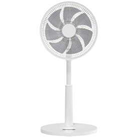 ヤマゼン｜YAMAZEN DCモーターリビング扇風機（温度センサー搭載） PD（パワー・デリバリー）シリーズ ホワイト RLX-SAP030-W [DCモーター搭載 /リモコン付き]
