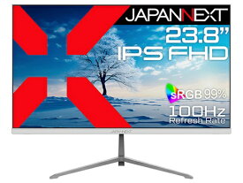 【エントリーで最大2万ポイント当たる｜1/20まで】 JAPANNEXT｜ジャパンネクスト USB-C接続 PCモニター ホワイト JN-IPS238FHD2-C6-W [23.8型 /フルHD(1920×1080) /ワイド /100Hz]