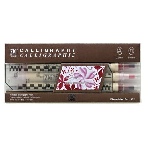 ���|�bKuretake ZIG�������[�V�X�e���J���O���t�B�[ [2.0mm/5.0mm] Rose Pink(3�F�Z�b�g) MS-3400/3VRP