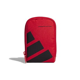 アディダス｜adidas ボールドロゴ マルチポーチ ピュアルビー IKC98 [W10cm×H16cm×D3cm]