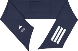 アディダス｜adidas 男女兼用 クールタッチ スカーフ ダークブルー KCE29 [ユニセックス /フリーサイズ]【返品交換不可】