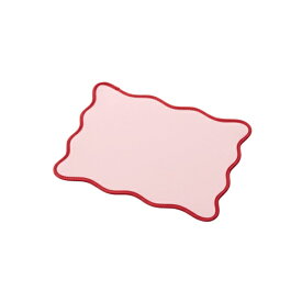 ELECOM｜エレコム マウスパッド [175x230x4mm] ウェーブ×バイカラー UKIU(ウキウ)シリーズ ピンク MP-UK01PN