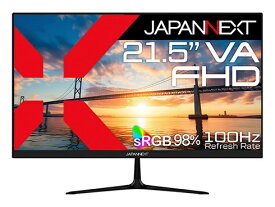 【エントリーで最大全額ポイント還元｜2/5まで】 JAPANNEXT｜ジャパンネクスト PCモニター JN-V215F2 [21.5型 /フルHD(1920×1080) /ワイド /100Hz]