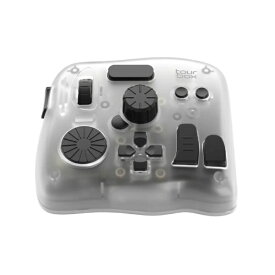 【エントリーで最大2万ポイント当たる｜2/25まで】 TourBox｜ツアーボックス クリエイター向けBluetoothコントローラー iPad対応 TourBox Elite Plus(ツアーボックス エリートプラス) クリアートランスパレント TBEP