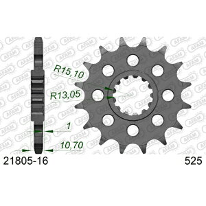 �A�t�@���bAFAM �t�����g�X�v���P�b�g 525-16 YZF-R1 #525 98-10/YZF-R1 SP #525 06 21805-16