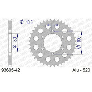�A�t�@���bAFAM ���A�X�v���P�b�g 520-42 YB9 SR600/BB 1 650/SB 8 1000 93605-42