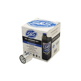 エスアンドエスサイクル｜S&S Cycle Inc エンジンオイルチェンジキット 20W50 Full-Synthetic M8 17-24 3601-0492