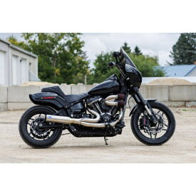 エスアンドエスサイクル｜S&S Cycle Inc クォリファイア 2-1 フルエキゾースト +CAT Brushed SOFTAIL 18-24 550-1103