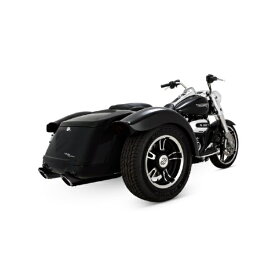 バンスアンドハインズ｜VANCE&HINES TwinSlash ツインスラッシュ スリップオン ブラック マフラー ROAD GLIDE 3 FLTRT/FREEWHEELER FLRT 46796