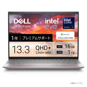 DELLbf m[gp\R Inspiron 13 5330 CgsN MI583-FHHBCP [13.3^ /Windows11 Home /intel Core Ultra 7 /F16GB /SSDF1TB /Office Home and Business /2025Ntf]