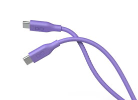 CIO｜シーアイオー CIO シリコンケーブルN2 CtoC 240W 0.5m パープル