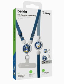 BELKIN｜ベルキン 2-in-1 スマートフォン用レザーストラップ ドナルドダック