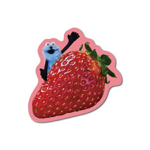 ゼネラルステッカー|GENERAL STICKER ダイカットミニステッカー パペットスンスン イチゴとスンスン PSU-011