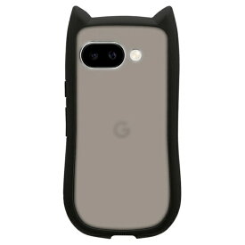 ラスタバナナ｜RastaBanana Google Pixel 9a mimi 猫耳ハイブリッドケース TPU×PC MIL規格準拠 フロストブラック 8762P9AHPFB