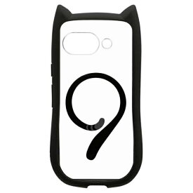 ラスタバナナ｜RastaBanana Google Pixel 9a mimi 猫耳ハイブリッドケース TPU×PC ワイヤレス充電対応 MIL規格準拠 ブラック 8764P9AHPMBK