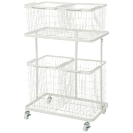 萩原｜HAGIHARA ランドリーラック ホワイト KR3946WH