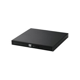 Logitec｜ロジテック ポータブルDVDドライブ 再生・書込・編集ソフト：Windows(Chrome/Mac/Windows11対応) ブラック LDR-PXA8CU2VBK [USB-C]