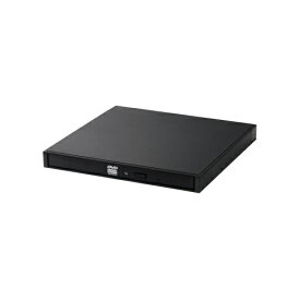 Logitec｜ロジテック ポータブルDVDドライブ 書込ソフト：Windows(Chrome/Mac/Windows11対応) ブラック LDR-PXA8CU2LBK [USB-C]