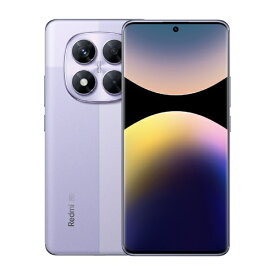 【エントリーで最大全額ポイント還元｜7/18迄】 Xiaomi｜シャオミ 【SIMフリー】Redmi Note 14 Pro 5G 8GB+256GB ラベンダーパープル MZB0IMTJP【rb_makerA】