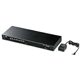 サンワサプライ｜SANWA SUPPLY PS/2・USB両対応 パソコン切替器 ブラック SW-KVM8UP [8入力 /1出力 /自動][SWKVM8UP]