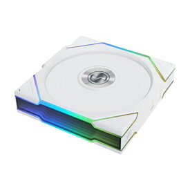 LIANLI｜リアンリ ケースファン [120mm /1900RPM] (リバースブレード) UNI FAN RS TL Wireless 120 WT Single Pack ホワイト UF-RS-TL120-WLS-1W