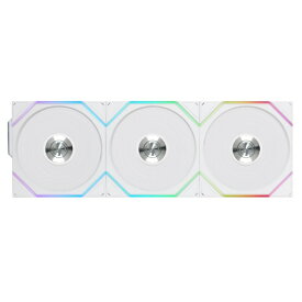 LIANLI｜リアンリ ケースファンx3 [120mm /1900RPM]＋コントローラー (リバースブレード) UNI FAN RS TL Wireless 120 WT Triple Pack ホワイト UF-RS-TL120-WLS-3W