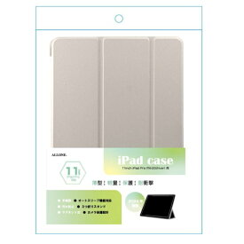 ALLONE｜アローン 11インチiPad Pro（M4）用 手帳ケース グレー ALG-IPPCS110T2WH